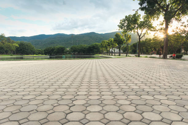 Permeable Paver Driveway in Carnegie, OK